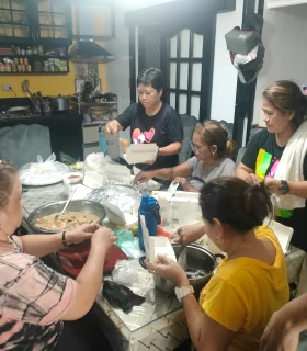 JOLM Helps Homeless Families In Caingin, Sta. Rosa Laguna