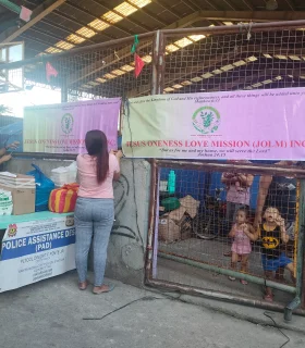 JOLM Helps Homeless Families In Caingin, Sta. Rosa Laguna