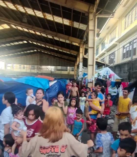 JOLM Helps Homeless Families In Caingin, Sta. Rosa Laguna