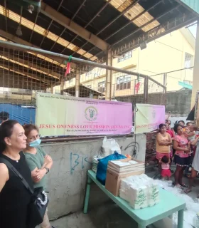 JOLM Helps Homeless Families In Caingin, Sta. Rosa Laguna