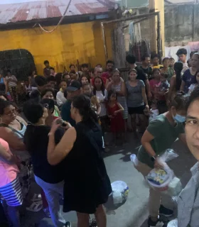 JOLM Helps Homeless Families In Caingin, Sta. Rosa Laguna