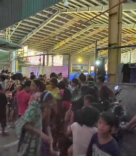 JOLM Helps Homeless Families In Caingin, Sta. Rosa Laguna