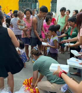 JOLM Helps Homeless Families In Caingin, Sta. Rosa Laguna